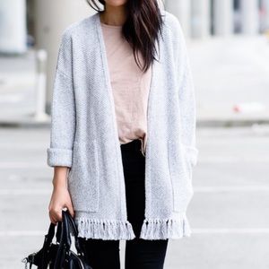 Madewell Fringe Sweater